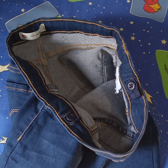 Levi's Pull On Jeggings 26" Waist Blue Jogger Jeans - Picture 9 of 13